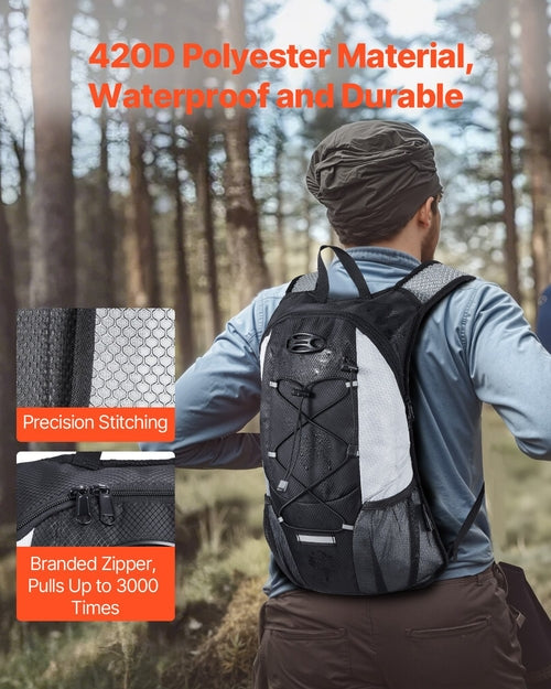 Hydration Backpack with 2L TPU Water Bladder, Hydration Pack Backpack,