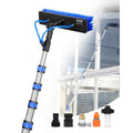 Water Fed Pole Kit, 9m Solar Panel Cleaning Pole with Extendable